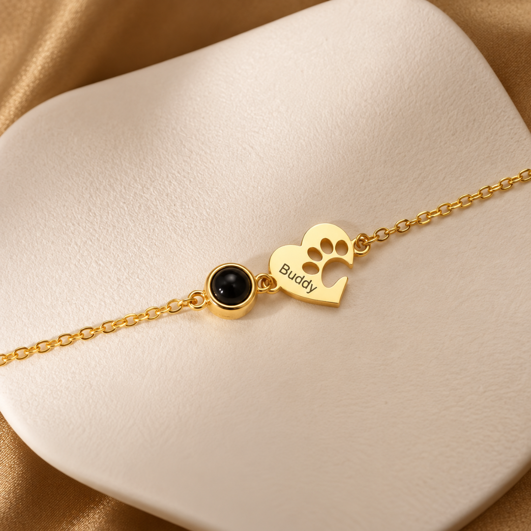 EverPaw™ | Pet Name & Photo Bracelet